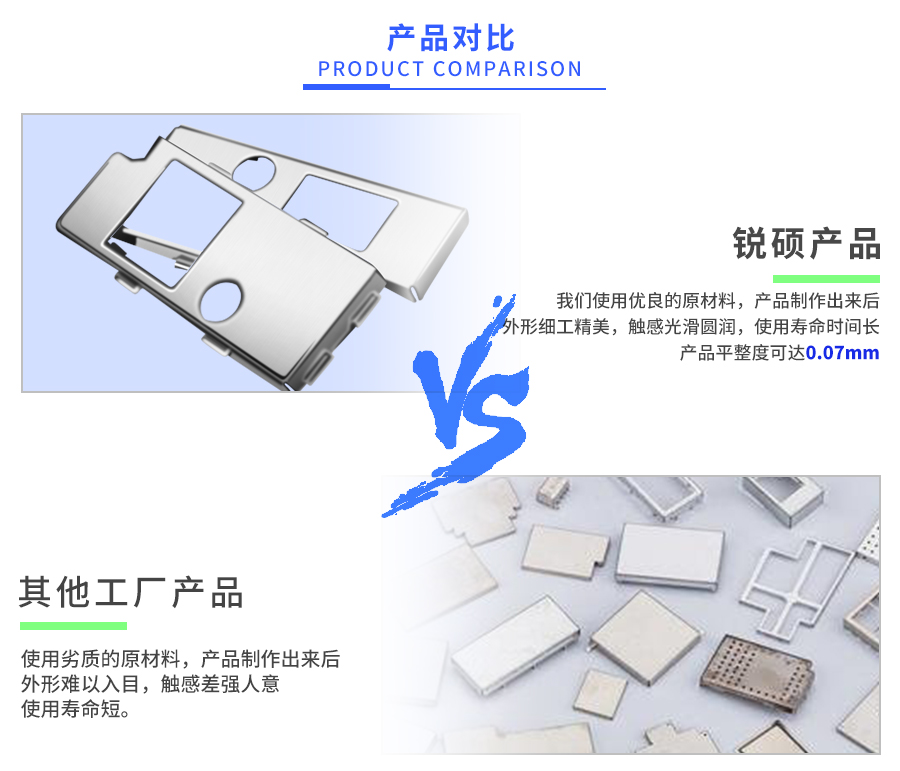 洋白铜路由器屏蔽罩