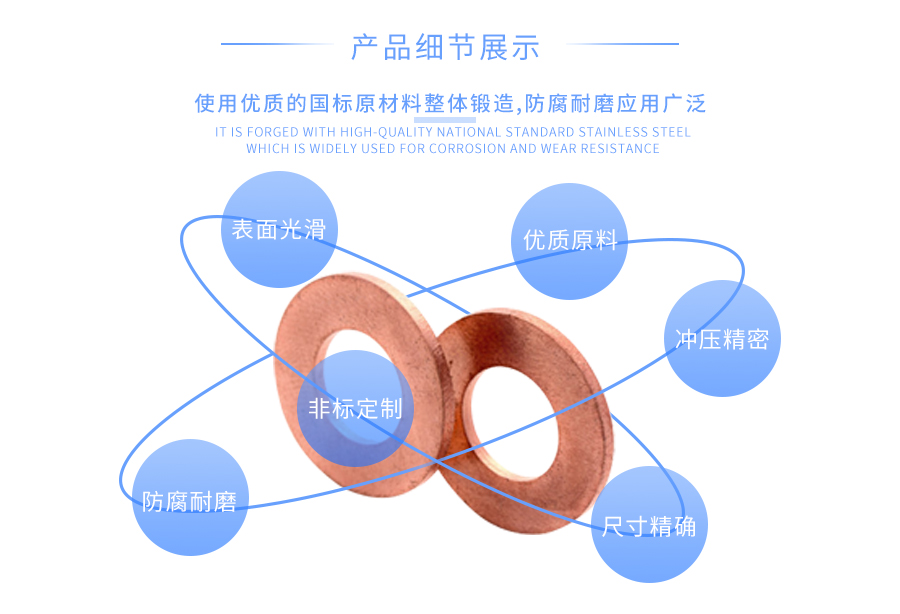 非标紫铜平垫圈