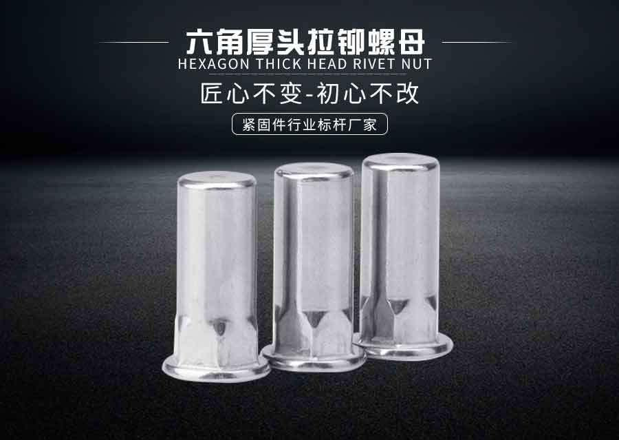 六角厚拉铆螺母