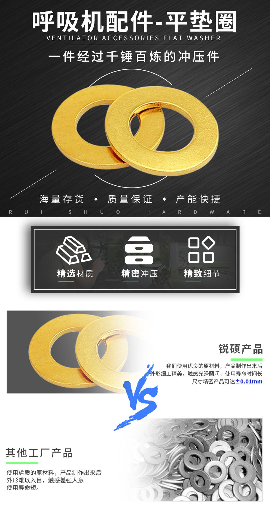 呼吸机配件-平垫圈